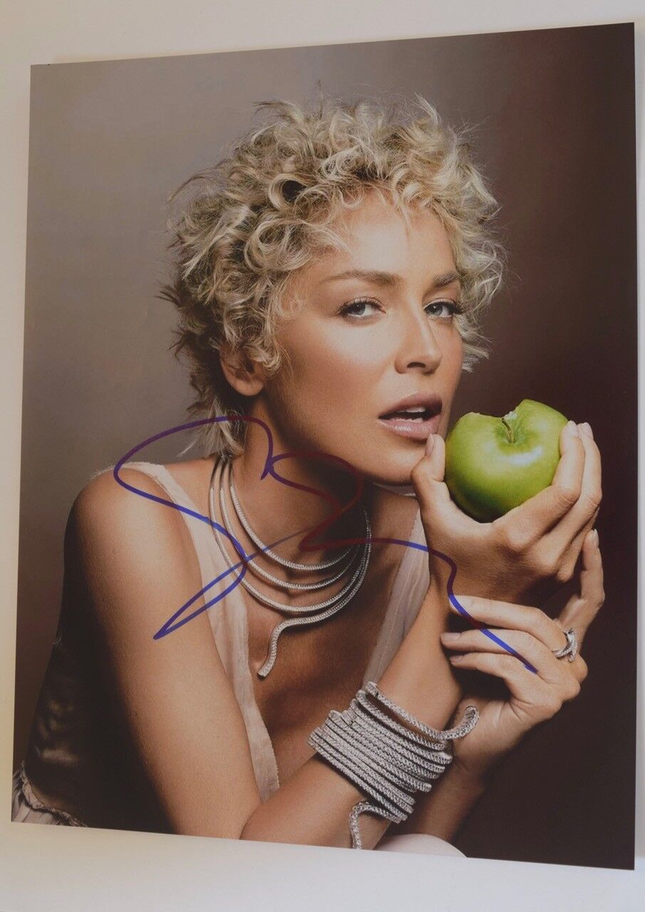 Sharon Stone Signed Autographed 11x14 Photo Poster painting BASIC INSTINCT CASINO VD