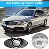 Keyless Go Start Stop Push Button Ignition Switch 2215450714 Silver