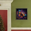 Diamond Painting-Square AB Drill Flower Butterfly(35*35CM)
