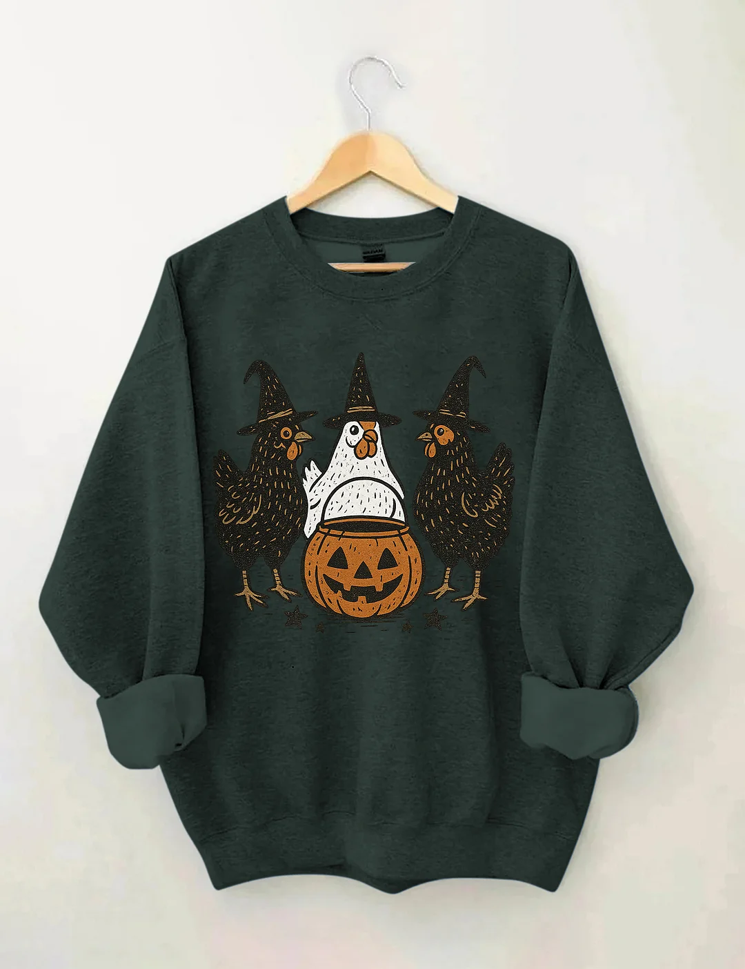 Pumpkin Chicken Fall Sweatshirt