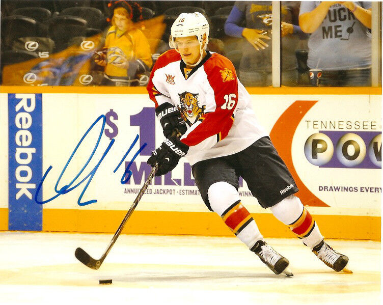 Florida Panthers Aleksander Barkov Signed Autographed 8x10 Photo Poster painting COA B