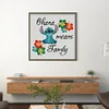 (Stamped/Counted) Disney Stitch Flower - 11CT Cross Stitch 40*40cm
