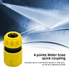 Faucet Adapter 4-point Hose Extension Adapter Hose Coupling for Garden Yard Lawn