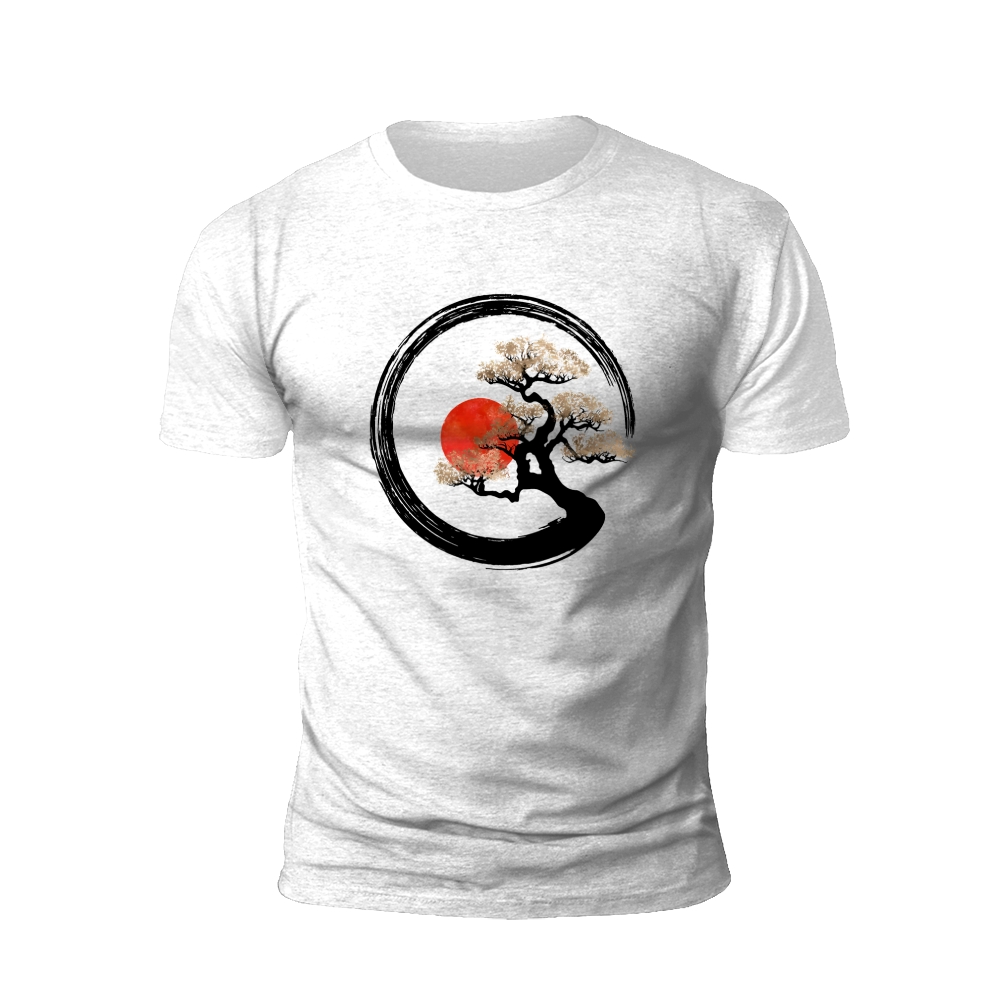 Zen Tree: Japanese Style Nature T-Shirt