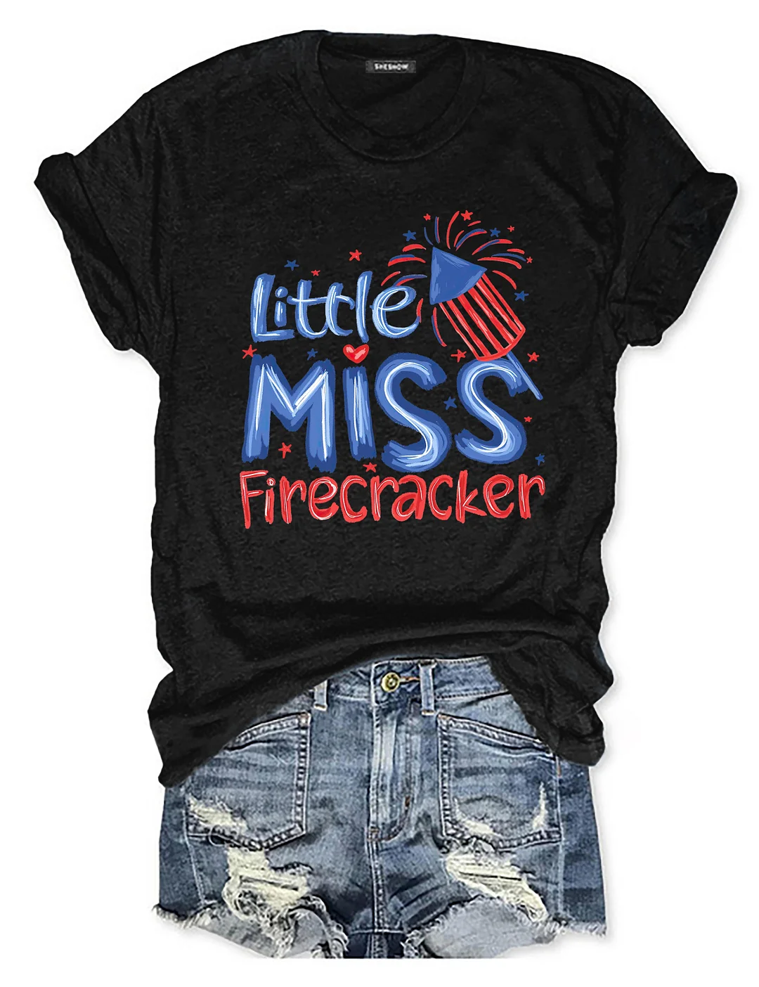 Little Miss Firecracker T-shirt