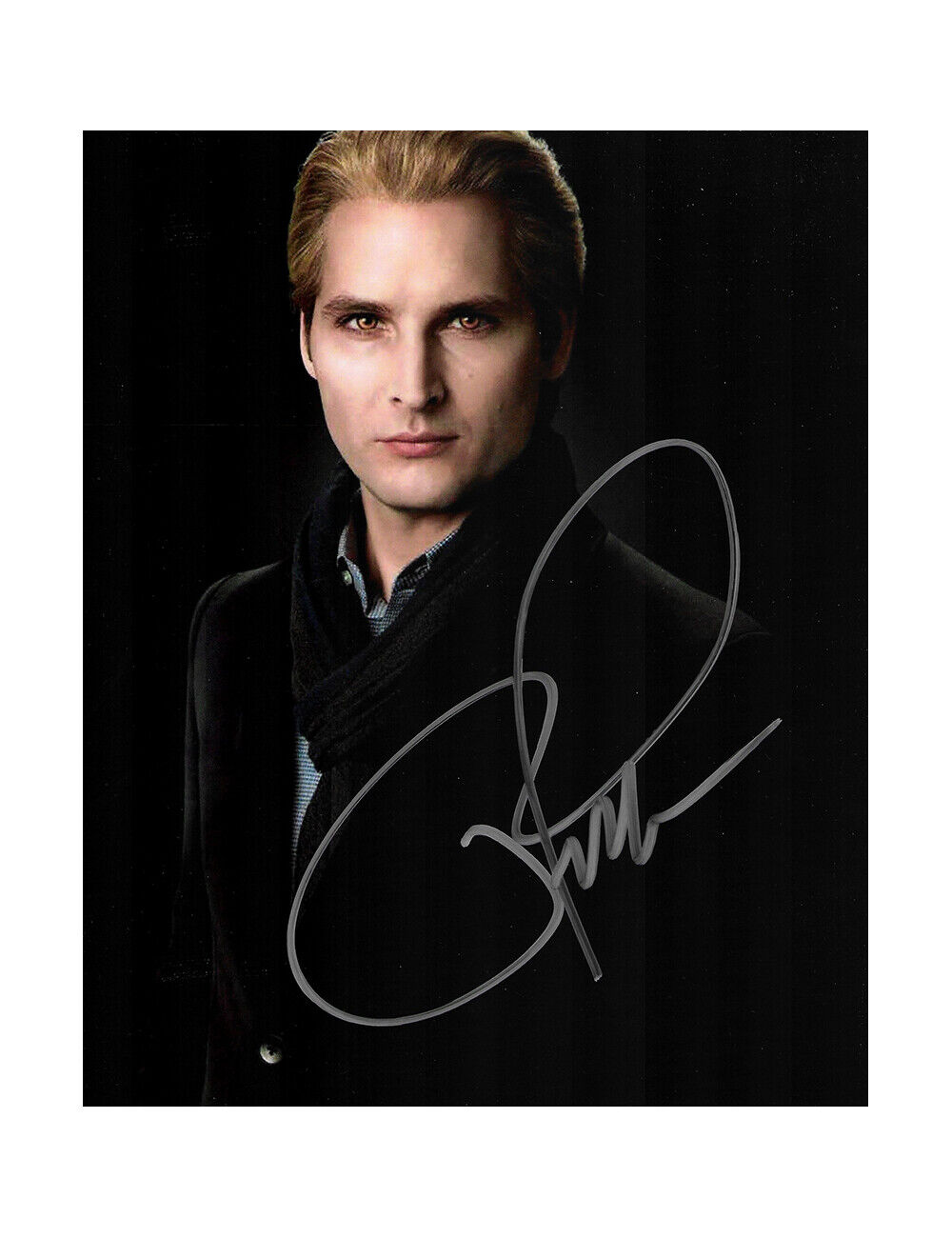 8x10 Twilight Print Signed by Peter Facinelli 100% Authentic With COA