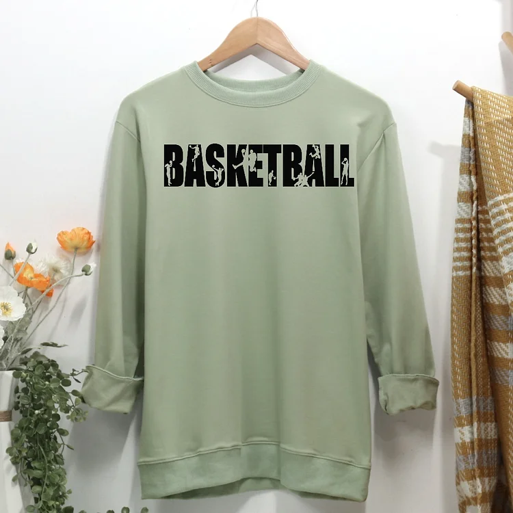 Basketball Women Casual Sweatshirt-Annaletters