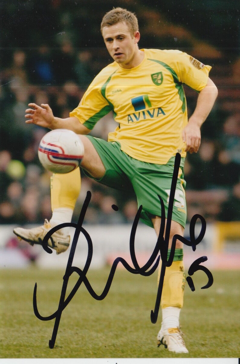 NORWICH CITY HAND SIGNED DAVID FOX 6X4 Photo Poster painting.