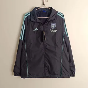 2024/2025 Arsenal Windbreaker black Soccer Jersey 1:1 Thai Quality