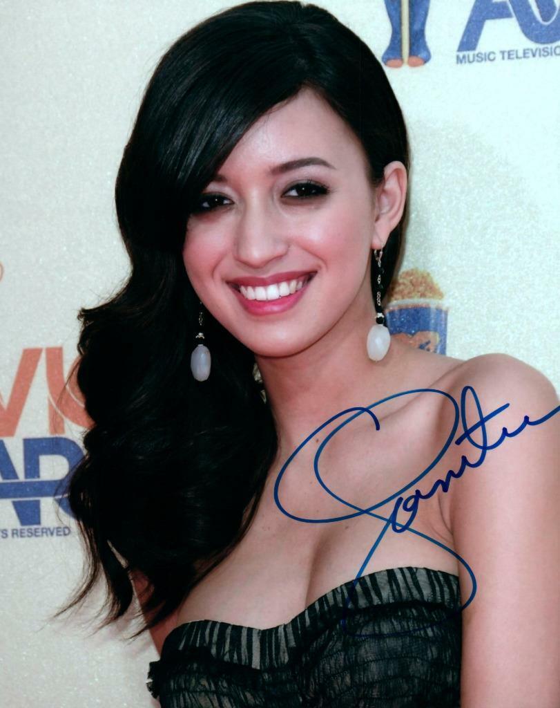 Christian Serratos Signed 8x10 Picture Autographed Photo Poster painting + COA