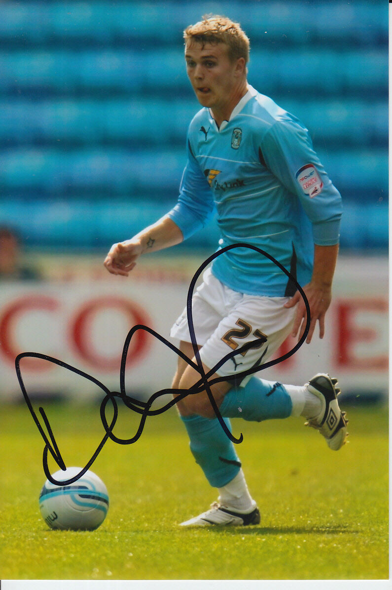 COVENTRY CITY HAND SIGNED DANNY WARD 6X4 Photo Poster painting 2.