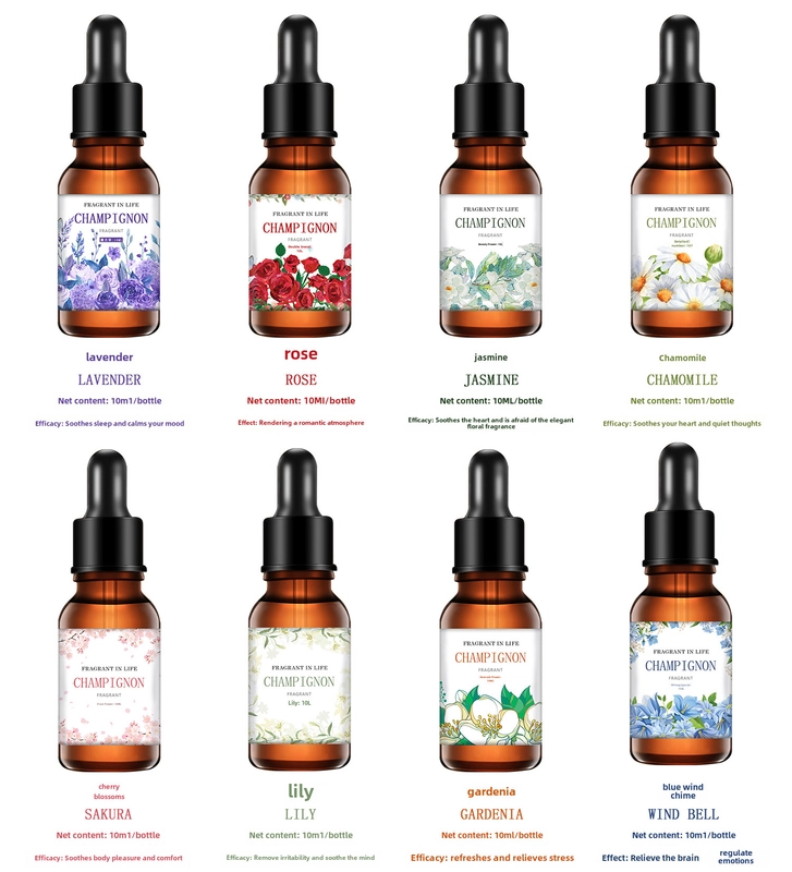 Aromatherapy Essential Oil Bedroom Long-lasting Incense Home Water-soluble Humidifier Incense Stone Special Plant Essential Oil Manufacturers Batch