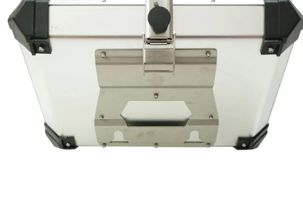 CJ750 Motorcycle Aluminium  Panniers SaddleBags for URAL 750 whit mount