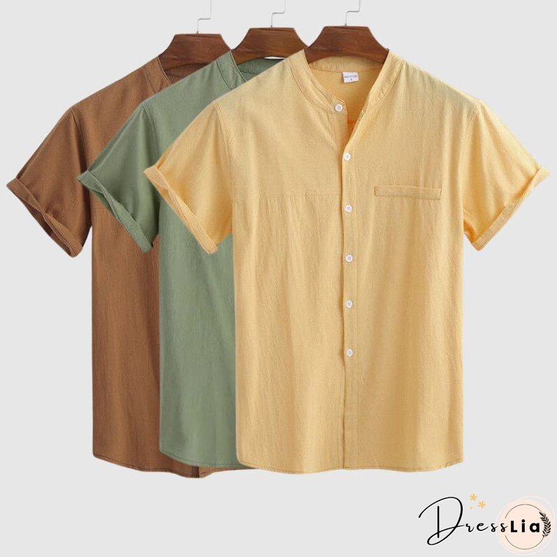 Classic Linen Vacation Shirt