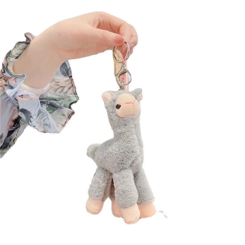 Minimalist Animal Pp Cotton Bag Pendant Keychain