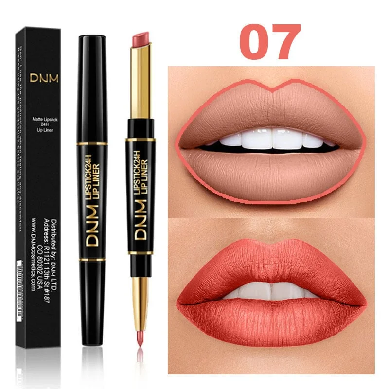 🔥2-in-1 Waterproof Lipstick Lip Liner