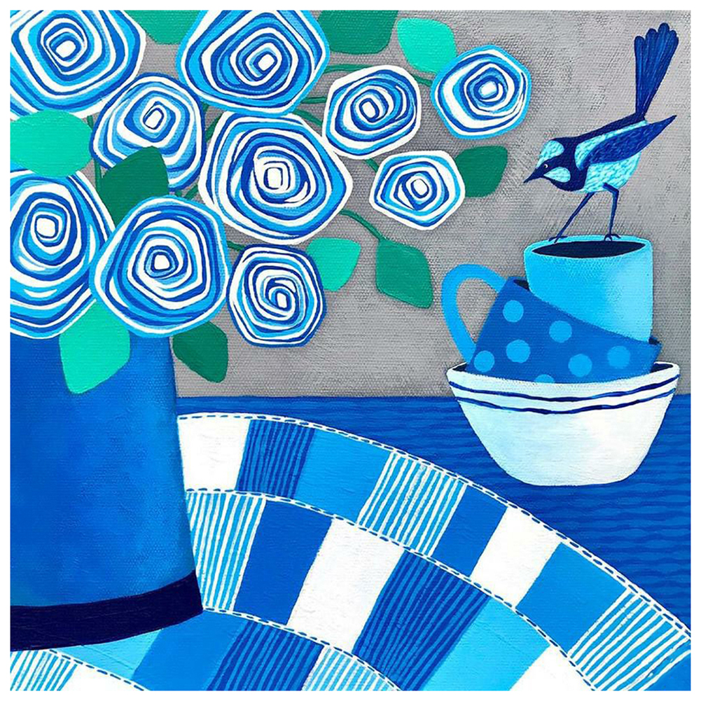

Afternoon Tea - Round Drill Diamond Painting - 30*30CM, 501 Original