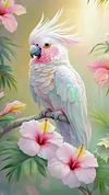 Luxury AB Velvet Diamond Painting Kit - Parrot