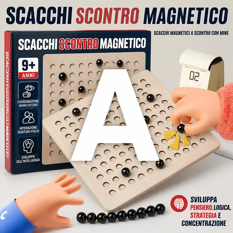 🧲⏰ Ultimo Giorno | Gioco Educativo Magnetico Bambini e Adulti -50%