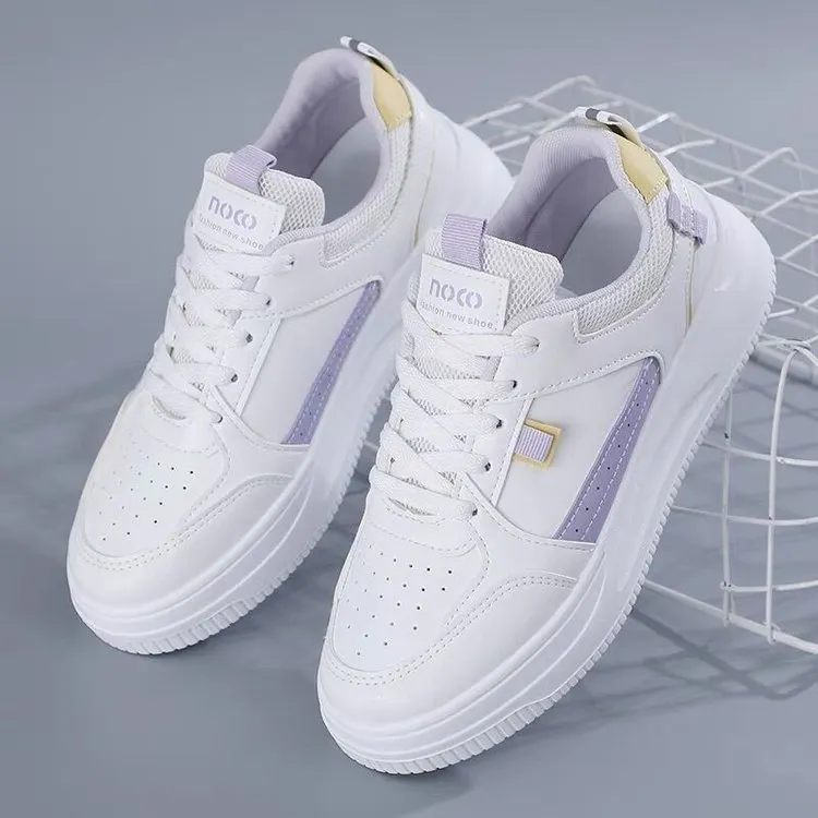 Churchf Churchf 2023 New Board Shoes Women's Flat Shoes Are Light And Easy To Match Women's Sports Casual Small White Shoes
