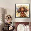 (US Only)Paint By Numbers Kit On Canvas DIY Oil Art Dachshund Picture Home Decor40x40cm