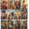 (Multi Style)Pin Up Filles - Panneaux en &eacute;tain m&eacute;tallique(20*30cm/30*40cm)