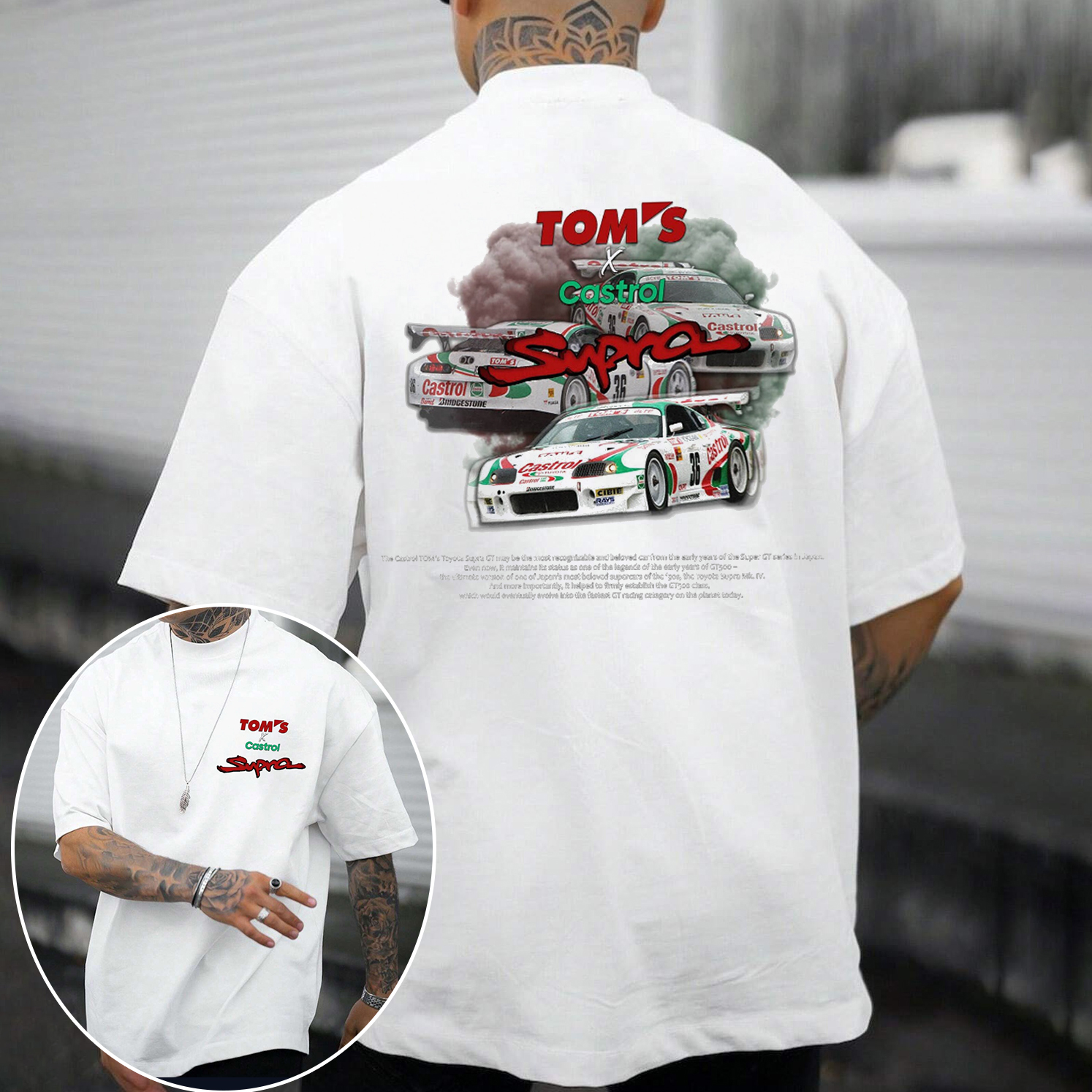 Castrol Oil Racing Loose T-Shirt
