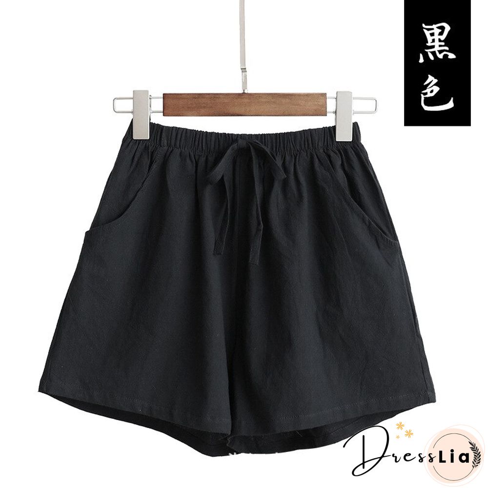 New Hot Summer Casual Sports Shorts Women High Waist Fashion Short Pants
