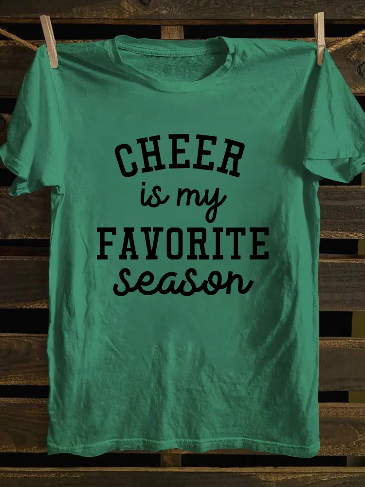 Cheer Is My Favorite Season T-shirt