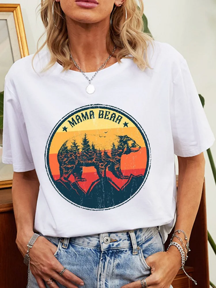 Bestdealfriday Mama Bear Mother's Day Graphic Tee 11843517