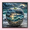 Seaside Crystal Apple-Full Round Diamond Painting 40*40CM