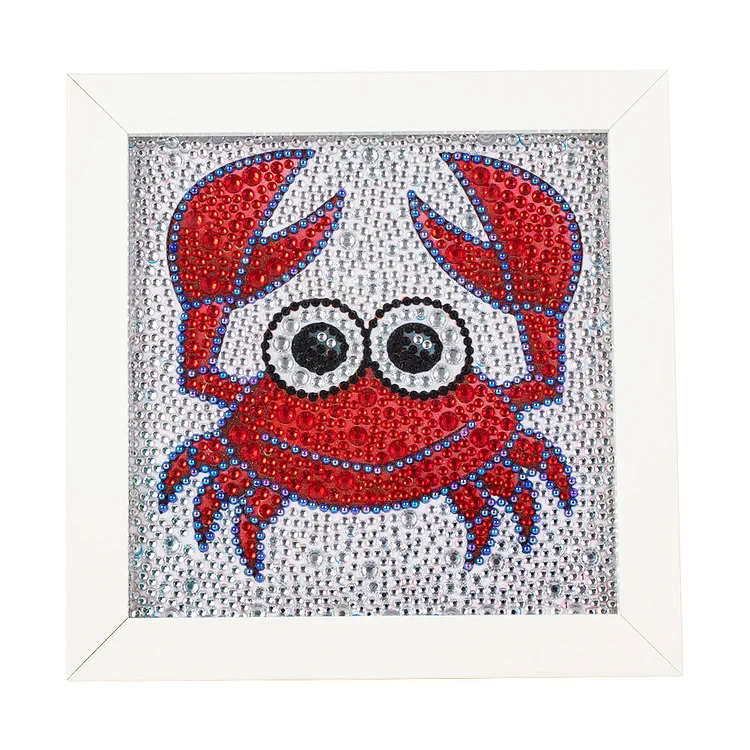 Crab 18*18CM(Canvas) Special Shaped Drill Diamond Painting gbfke