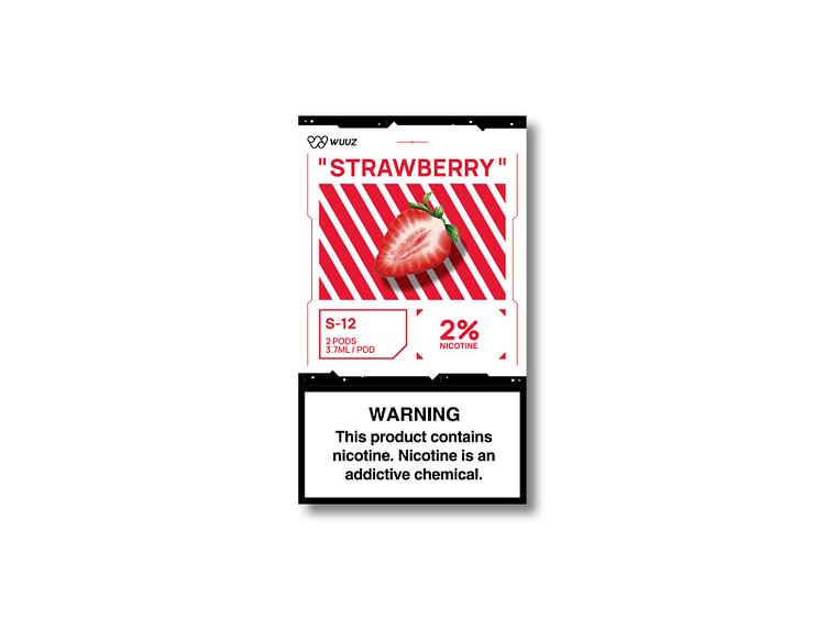 WUUZ S12 Pod - Strawberry