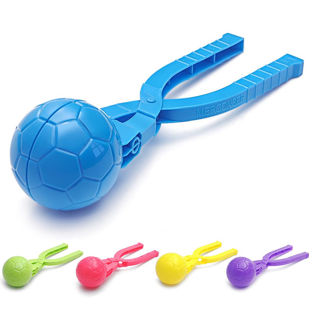 

3D Soccer Snowball Maker Mold Kid Winter Outdoor Snow Sand Making Mould Toy, 501 Original