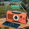 Hand Crank Emergency Radio AM/FM/WB Weather Radio Solar Radio for Emergency/Home