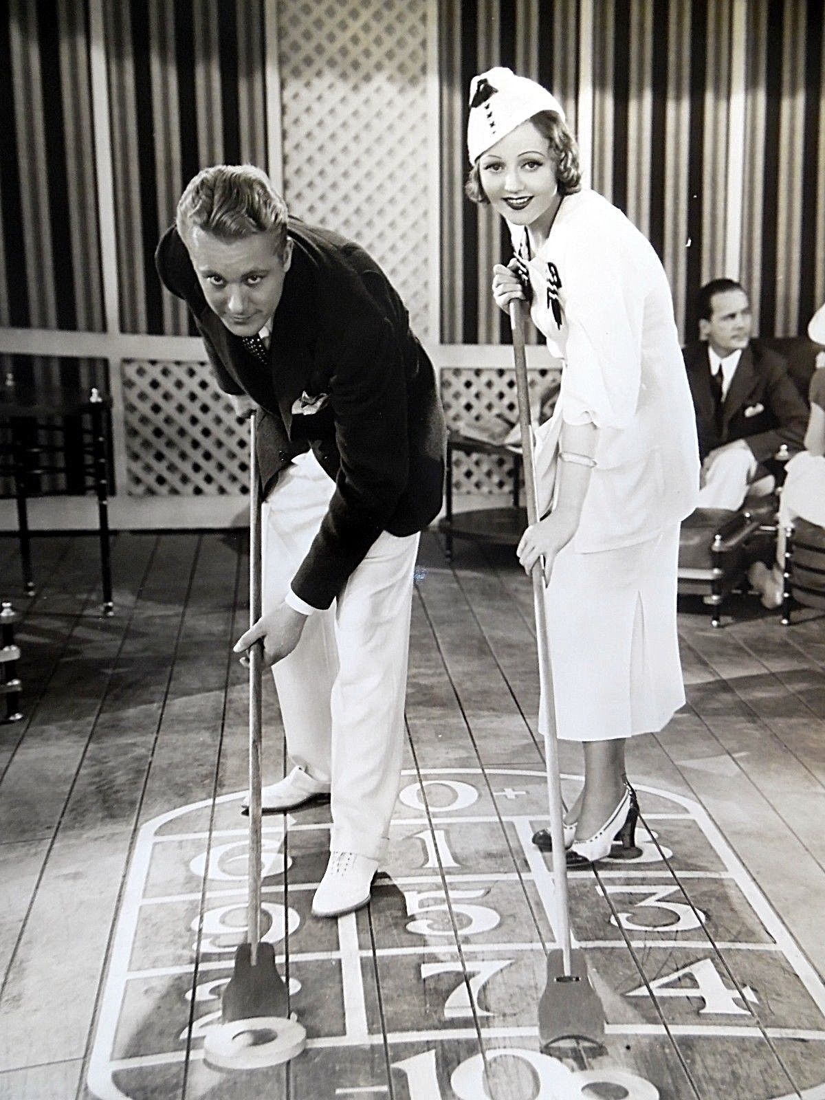 GENE RAYMOND 8 x 10 Film Publicity Photo Poster painting Transatlantic MERRY Go ROUND 1934 dt234