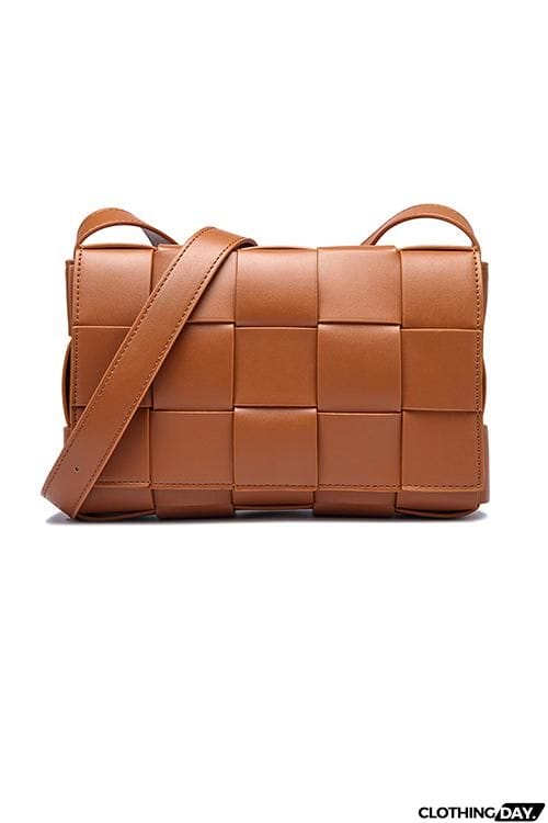 Weave Square Crossbody Bag
