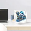 5D DIY Partial Special Shaped Drill Diamond Painting Train Home Art 19.2x19.2cm