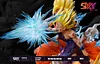 WCF Scale Famous Scene Series 002 Son Gohan & Son Goku's Kamekameha with LED - Dragon Ball Resin Statue - Sky Top Studios