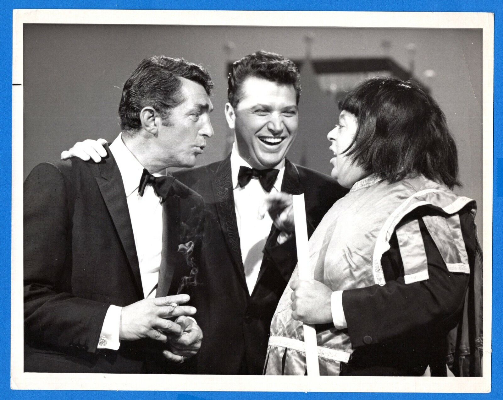 DEAN MARTIN STEVE ROSSI MARTY ALLEN 7x9 Vintage Promo Press News Photo Poster painting 1960's