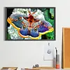 Peinture diamant Moth-Round drill-50*30cm