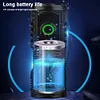 Mini LED Flashlight USB C Rechargeable Hat Clip Light for Camping Emergency