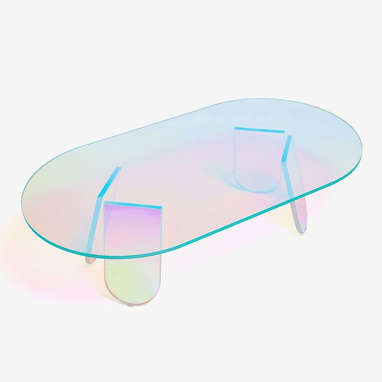 lights moon iridescent table