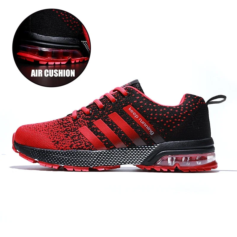 Shoes for Men Chunky Sneakers 2021 Keep Running Air Sport Shoes Man Fashion Lightweight Marathon Trainers BIg Sizes Unisex