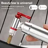 Portable Tire Inflator Aluminum Alloy CO2 Bike Tire Inflator Cycling Accessories