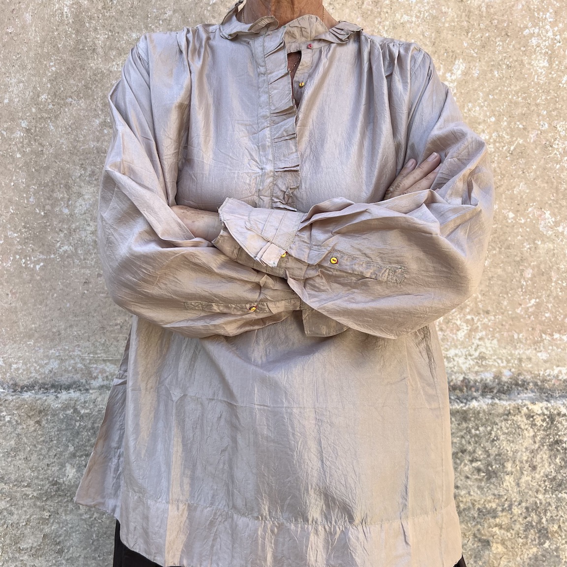 Vacation loose blouse 216