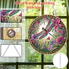 (US Only)Dragonfly 2D Flat DIY Diamond Painting Set Diamond Art Pendant Home Wall Decor