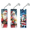 3Pcs Diamond Painting Santa Claus Bookmark for Book Lovers