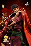 POP MAX Scale Red Straw Hat Series Roronoa Zoro - ONE PIECE Resin Statue - Bright Studio