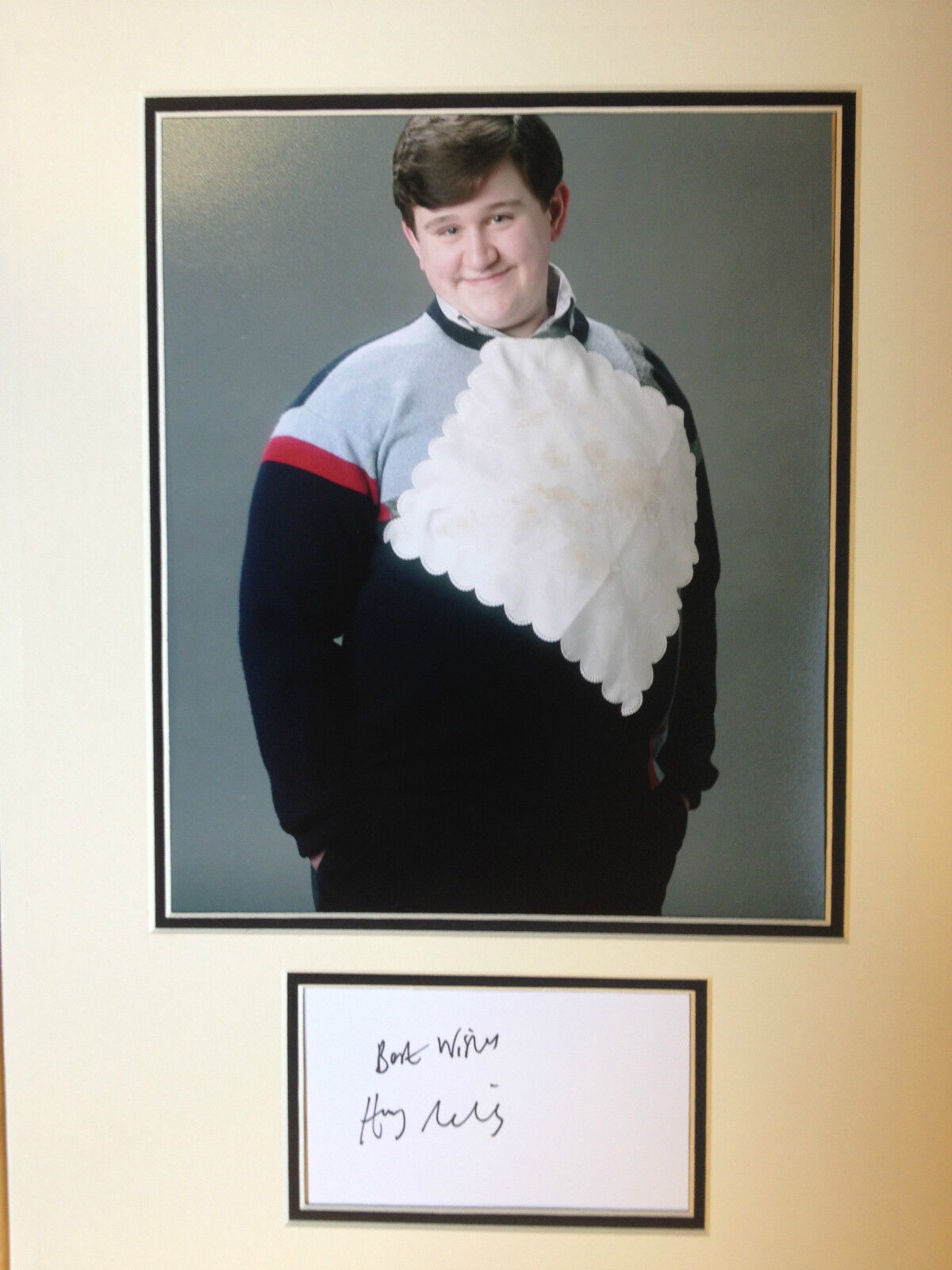 HARRY MELLING - HARRY POTTER ACTOR - EXCELLENT SIGNED Photo Poster painting DISPLAY